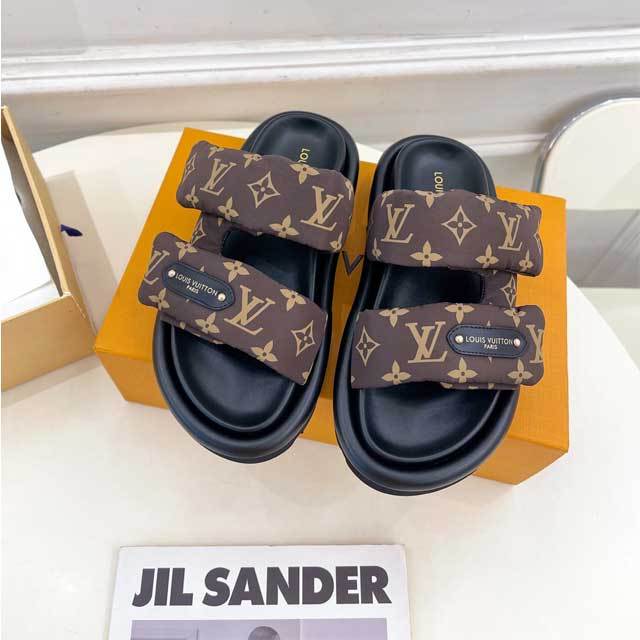 Fashion Print Unisex Pool Pillow Flat Sandals