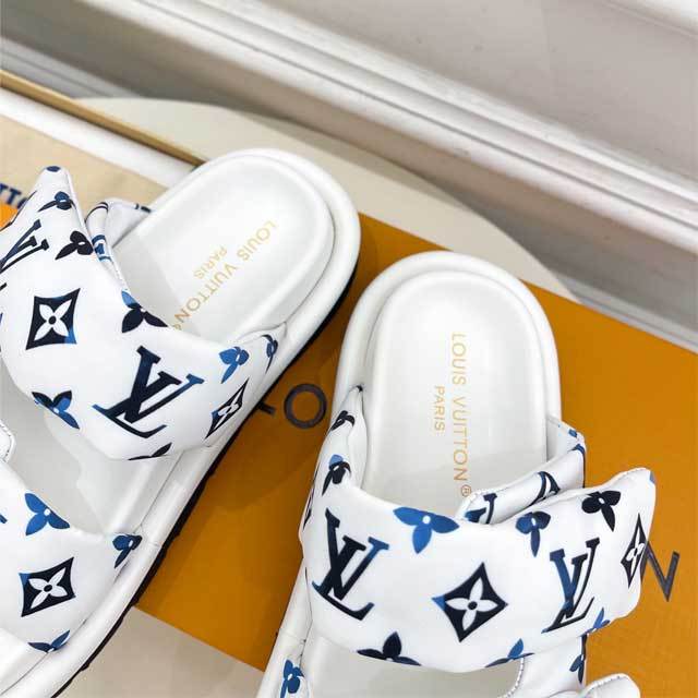 Fashion Print Unisex Pool Pillow Flat Sandals