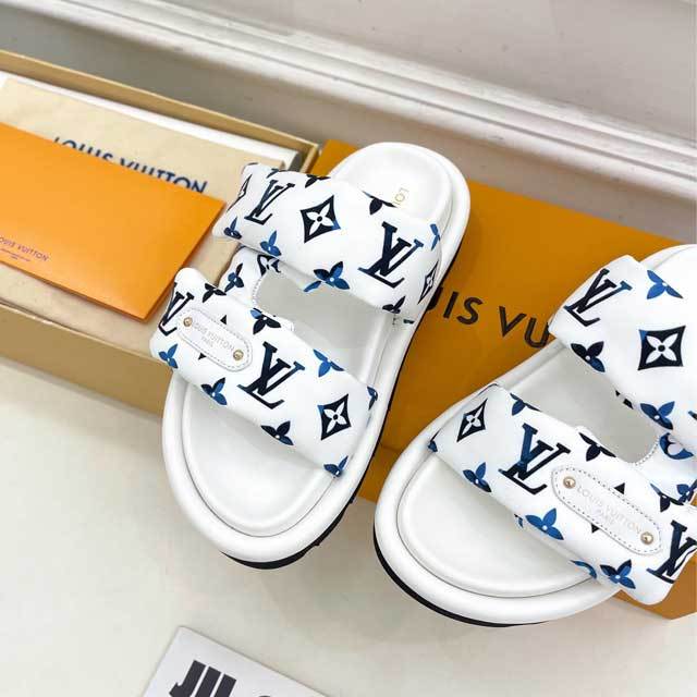 Fashion Print Unisex Pool Pillow Flat Sandals