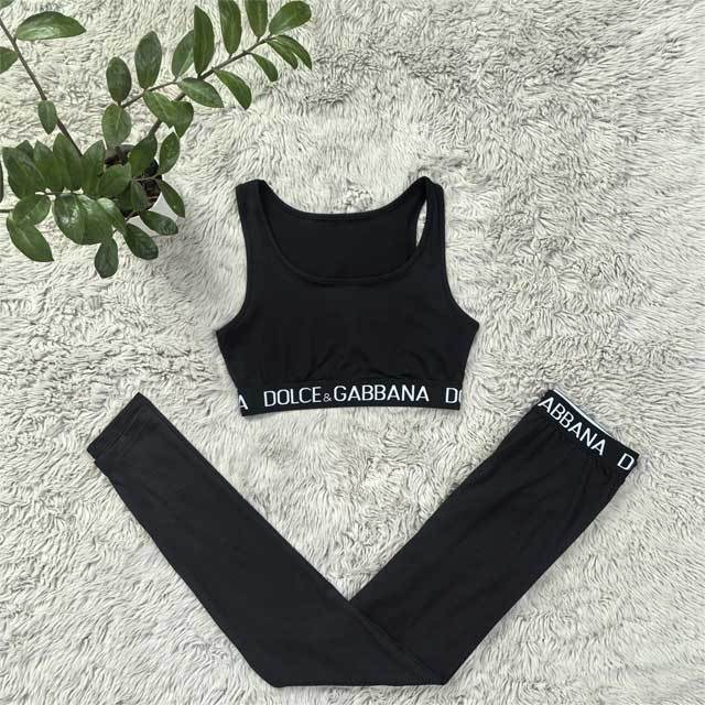 Fashion Tank Top Skinny Tracksuit Set