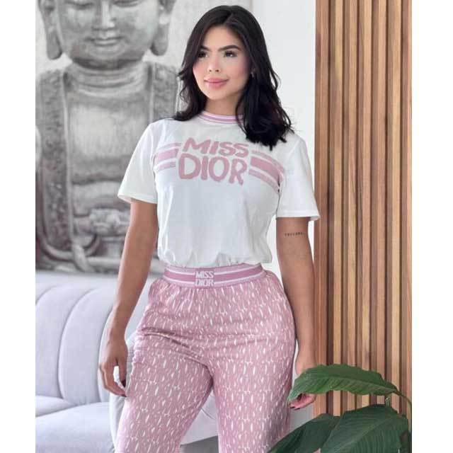 Printed Casual Pants Suit