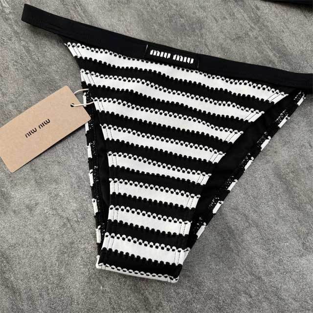 Fashion Striped Sexy Bikini Set