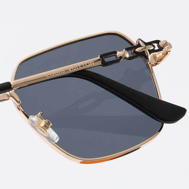 Metal Frame Retro Sunglasses