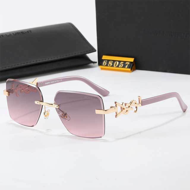 Frameless Vintage Style Sunglasses