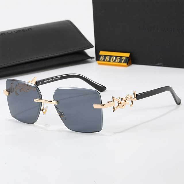Frameless Vintage Style Sunglasses