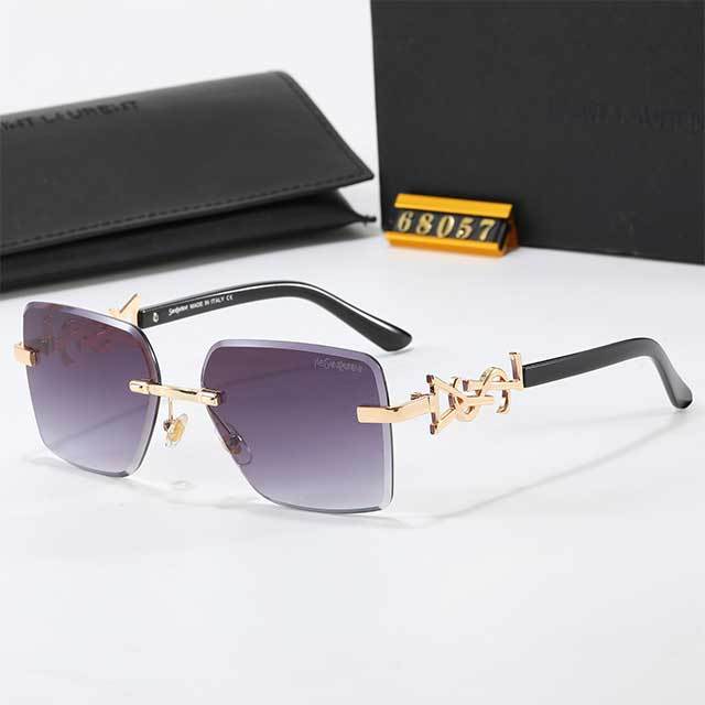 Frameless Vintage Style Sunglasses