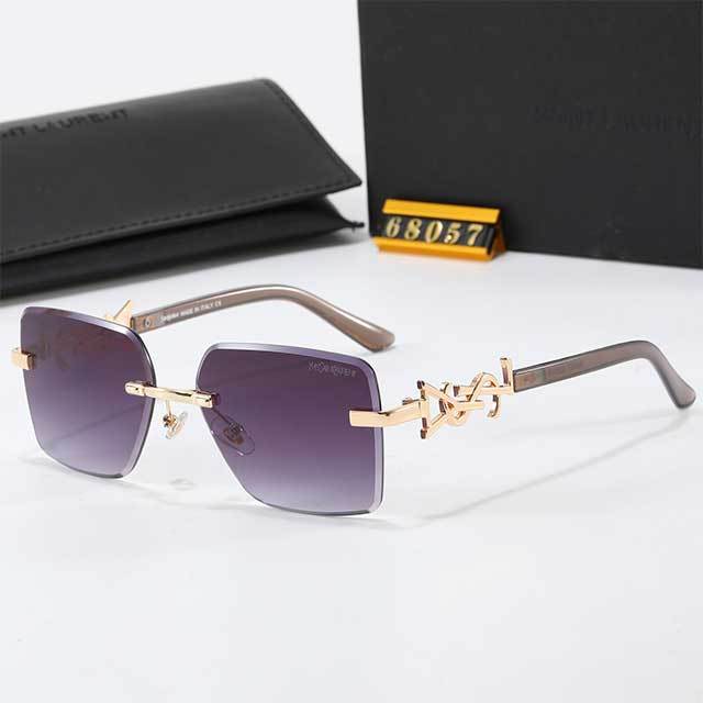 Frameless Vintage Style Sunglasses