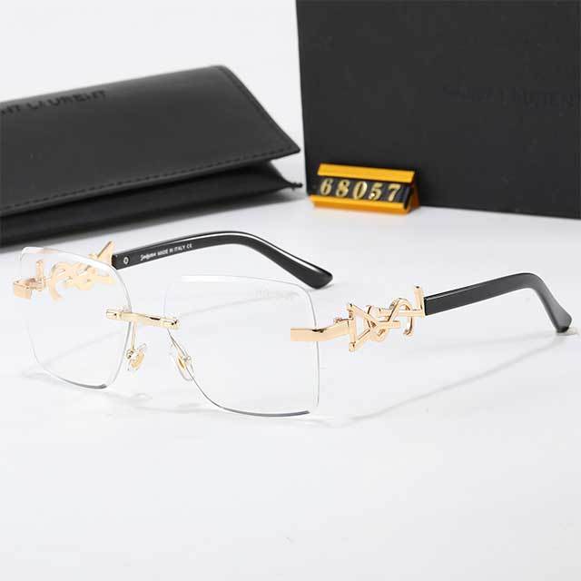 Frameless Vintage Style Sunglasses