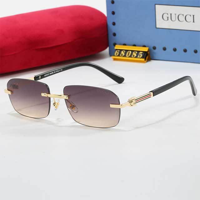Rectangle Framless Luxury Sunglasses