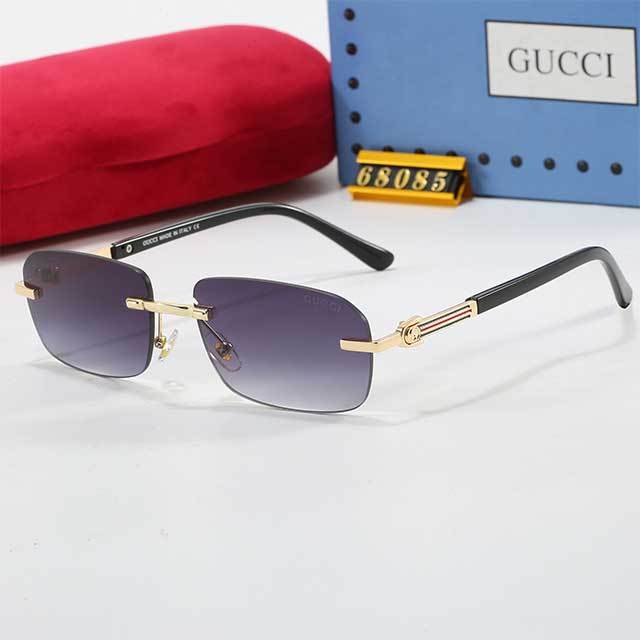 Rectangle Framless Luxury Sunglasses