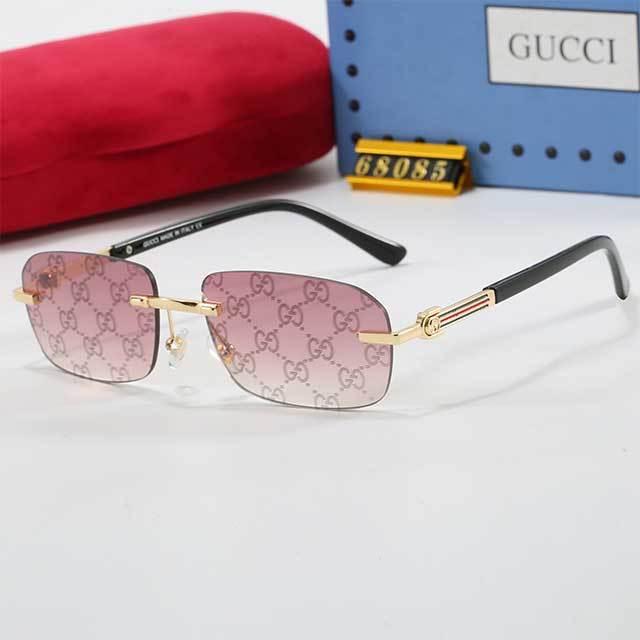 Rectangle Framless Luxury Sunglasses