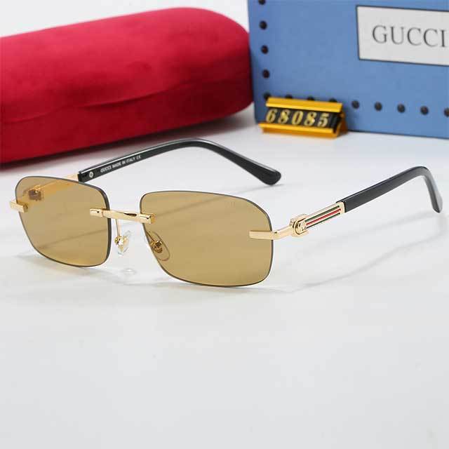 Rectangle Framless Luxury Sunglasses