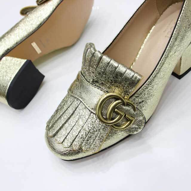 Fashion Women Tassel Chunky Pumps Shoes