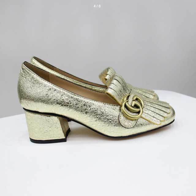 Fashion Women Tassel Chunky Pumps Shoes