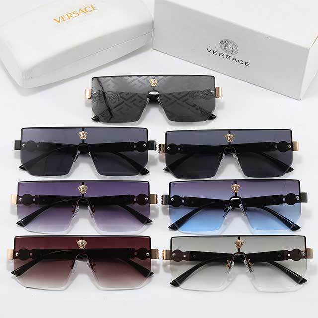 Oversize Frameless Vintage Style Sunglasses