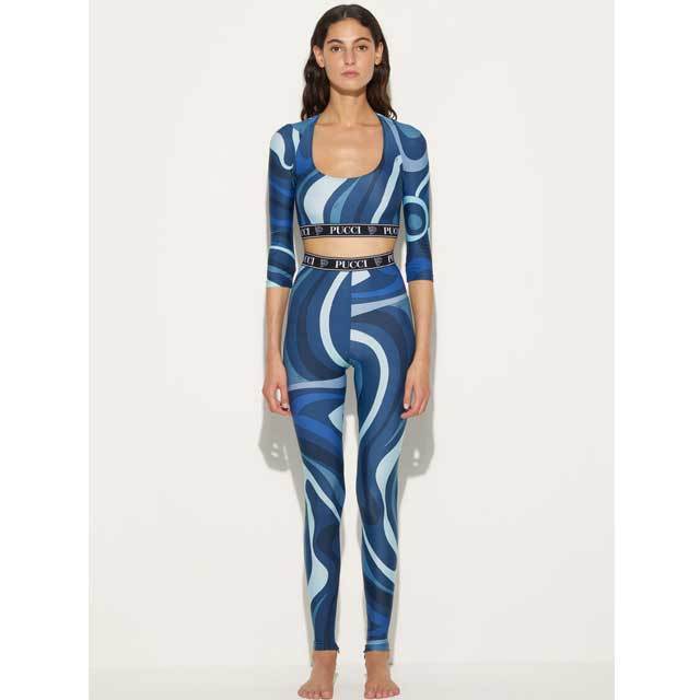 Long Sleeve Printed Skinny Jogging Suit