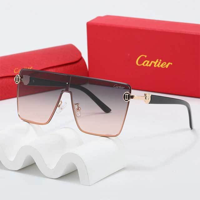 Large Metal Frame One Piece Sunglasses