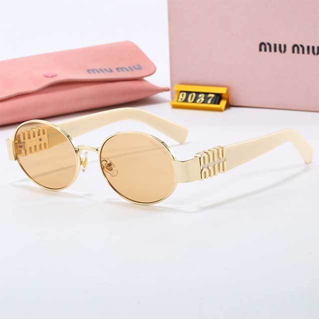 Small Oval Metal Frame Retro Glasses