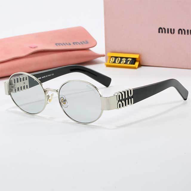 Small Oval Metal Frame Retro Glasses