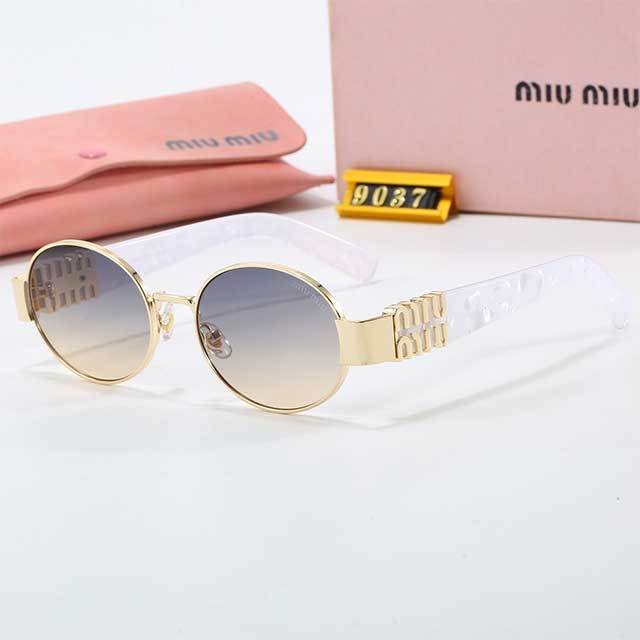 Small Oval Metal Frame Retro Glasses