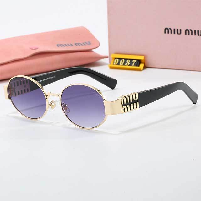 Small Oval Metal Frame Retro Glasses