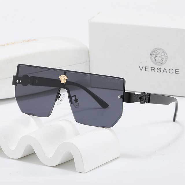 Oversize Frameless Vintage Style Sunglasses