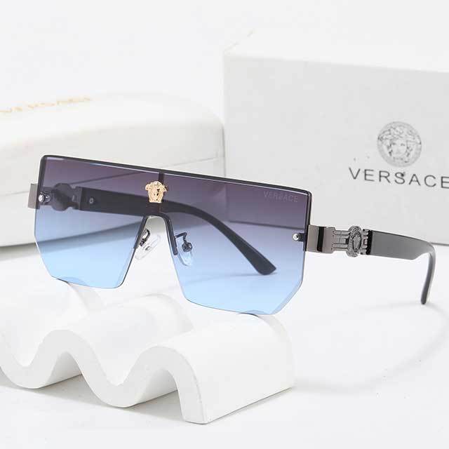 Oversize Frameless Vintage Style Sunglasses