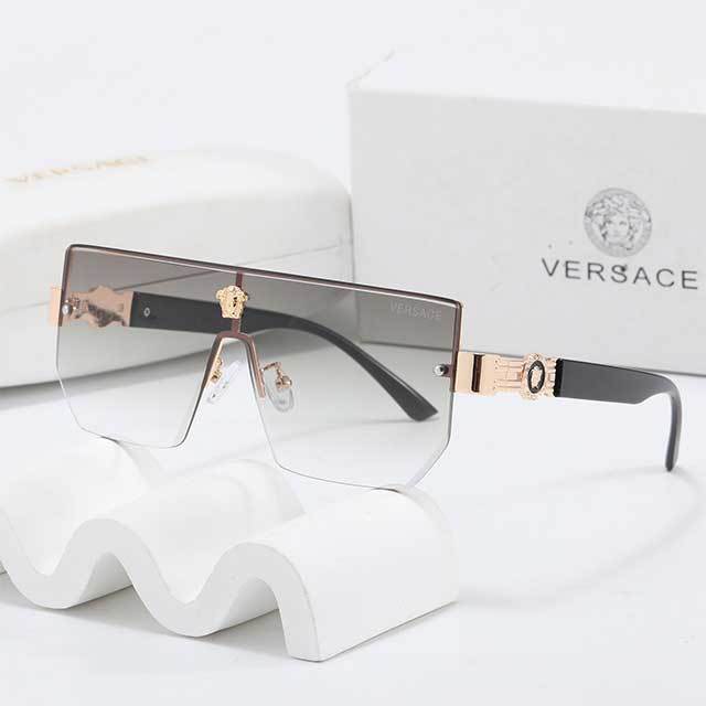 Oversize Frameless Vintage Style Sunglasses