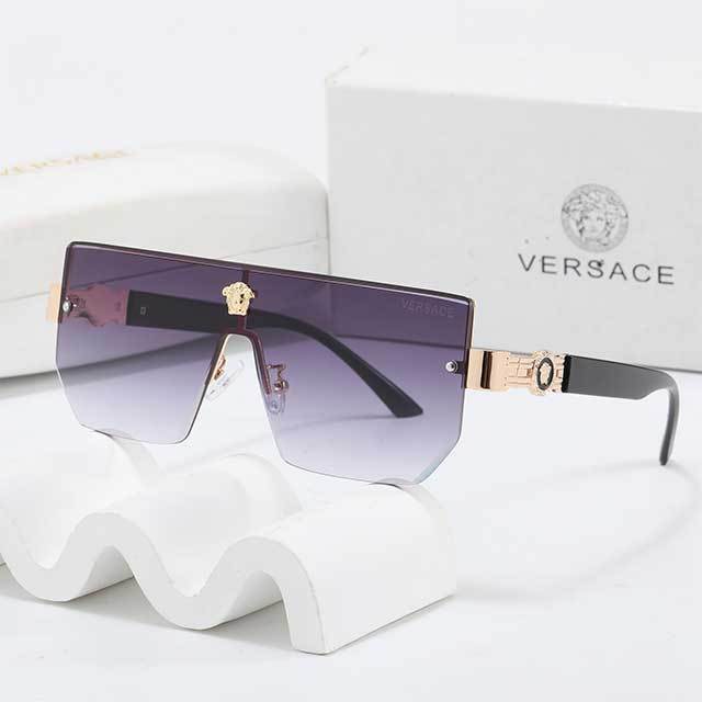 Oversize Frameless Vintage Style Sunglasses