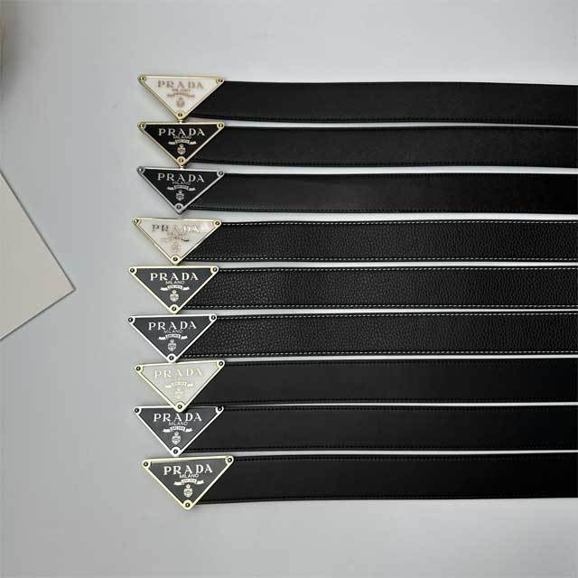 Fashion Logo Men Leather Trousers Belt