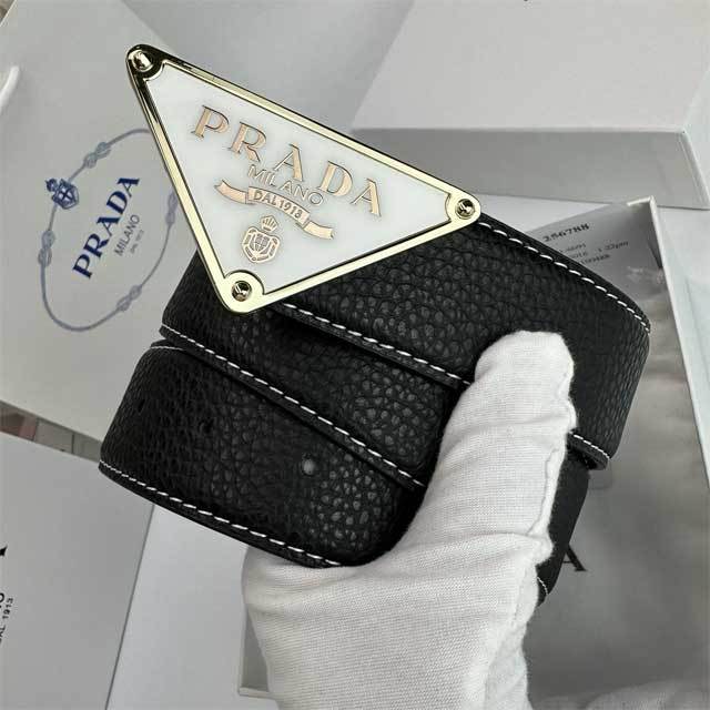 Fashion Logo Men Leather Trousers Belt
