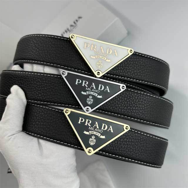 Fashion Logo Men Leather Trousers Belt