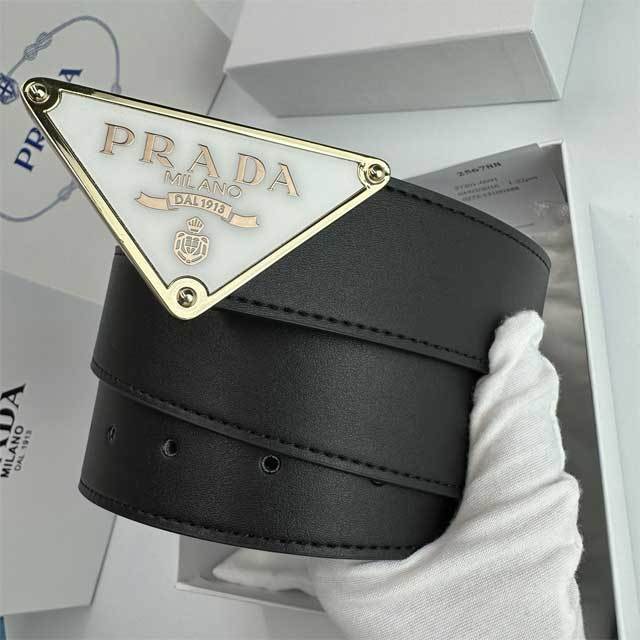 Fashion Logo Men Leather Trousers Belt