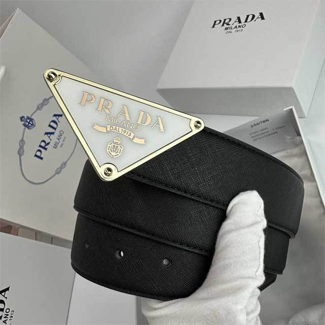 Fashion Logo Men Leather Trousers Belt