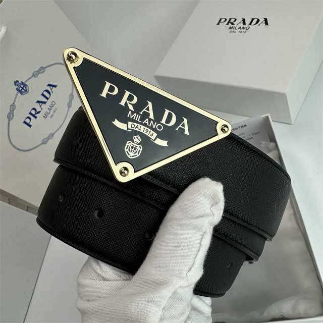 Fashion Logo Men Leather Trousers Belt