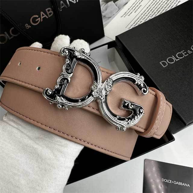 Metal Logo Leather Fashion Men Belt