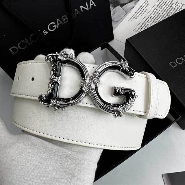 Metal Logo Leather Fashion Men Belt