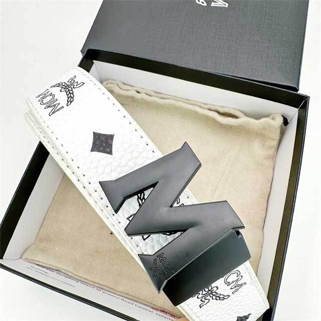 Printed Leather Fashion Trousers Belt