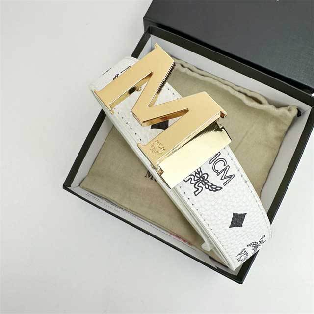 Printed Leather Fashion Trousers Belt