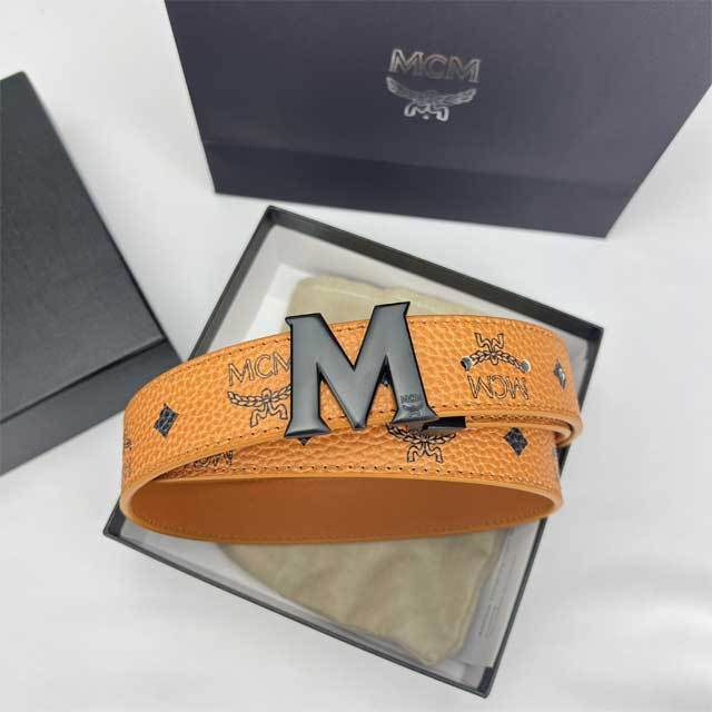 Printed Leather Fashion Trousers Belt