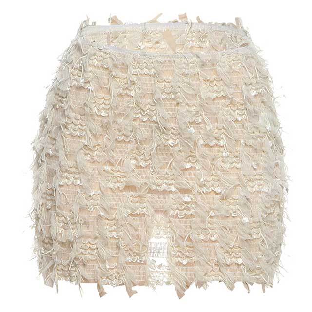 Street Fashion Tassel Skirt