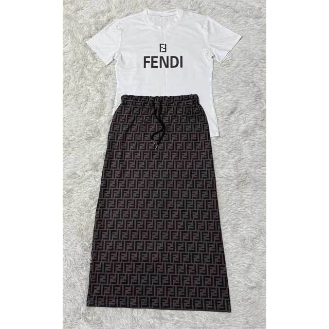Printed Fashion Women Skirt Set