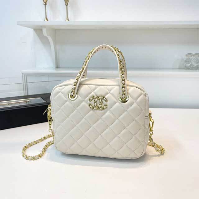 Chained Leather Fashion Crossbody Bag