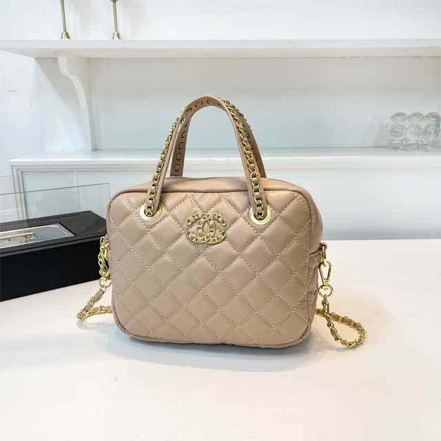 Chained Leather Fashion Crossbody Bag