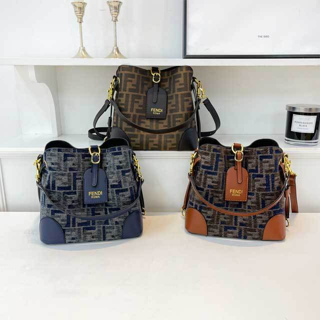 Fashion Design Women Crossbody Bucket Bag