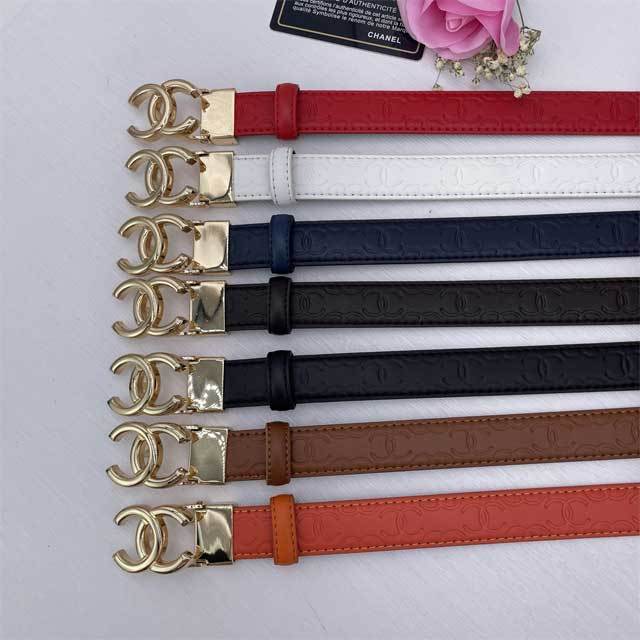 Leather Embossing Fashion Women Belt