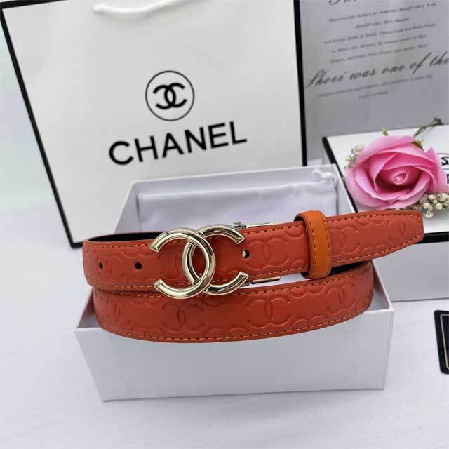Leather Embossing Fashion Women Belt