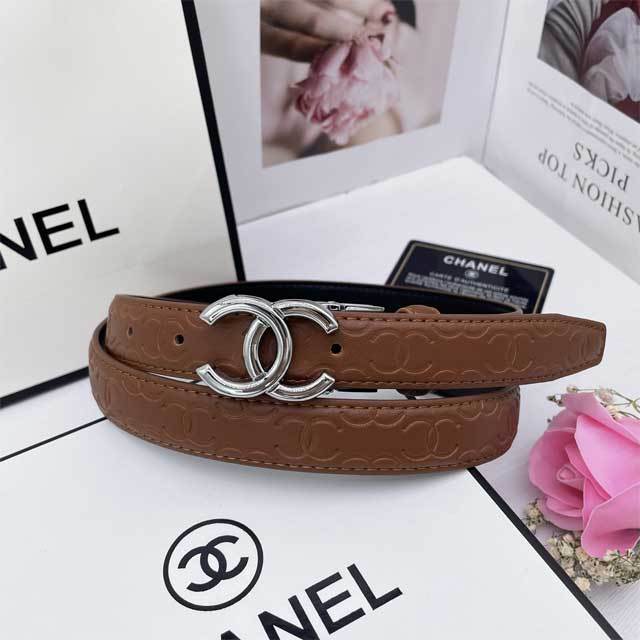 Leather Embossing Fashion Women Belt