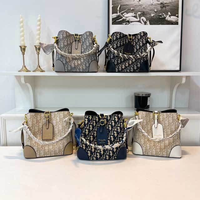 Printed Women Crossbody Bucket Bag