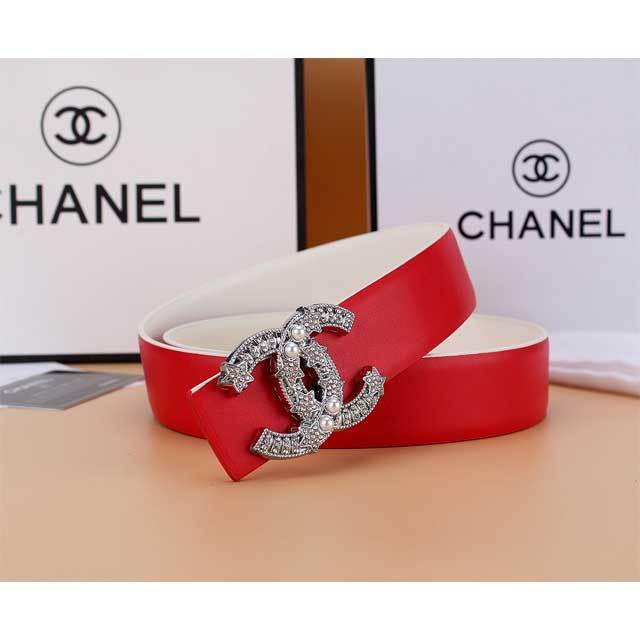 Pearl Fashion Leather Adult Belt